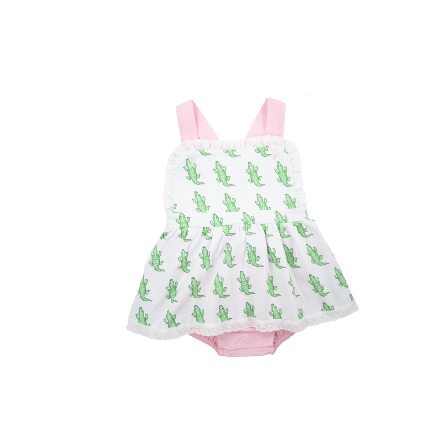 Alligator Girls Skirted Bubble