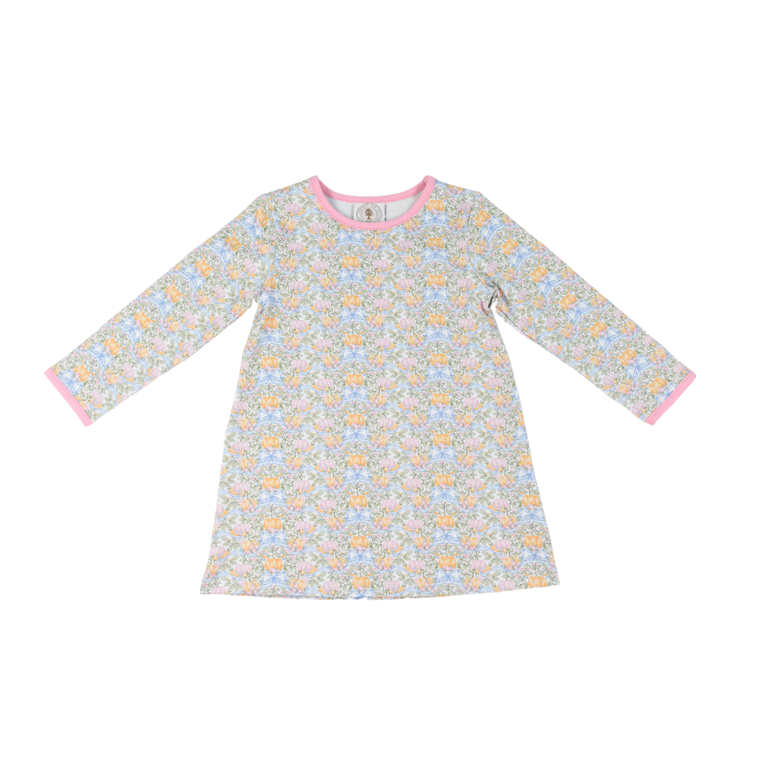 Pumpkin Patch Swing LS Dress