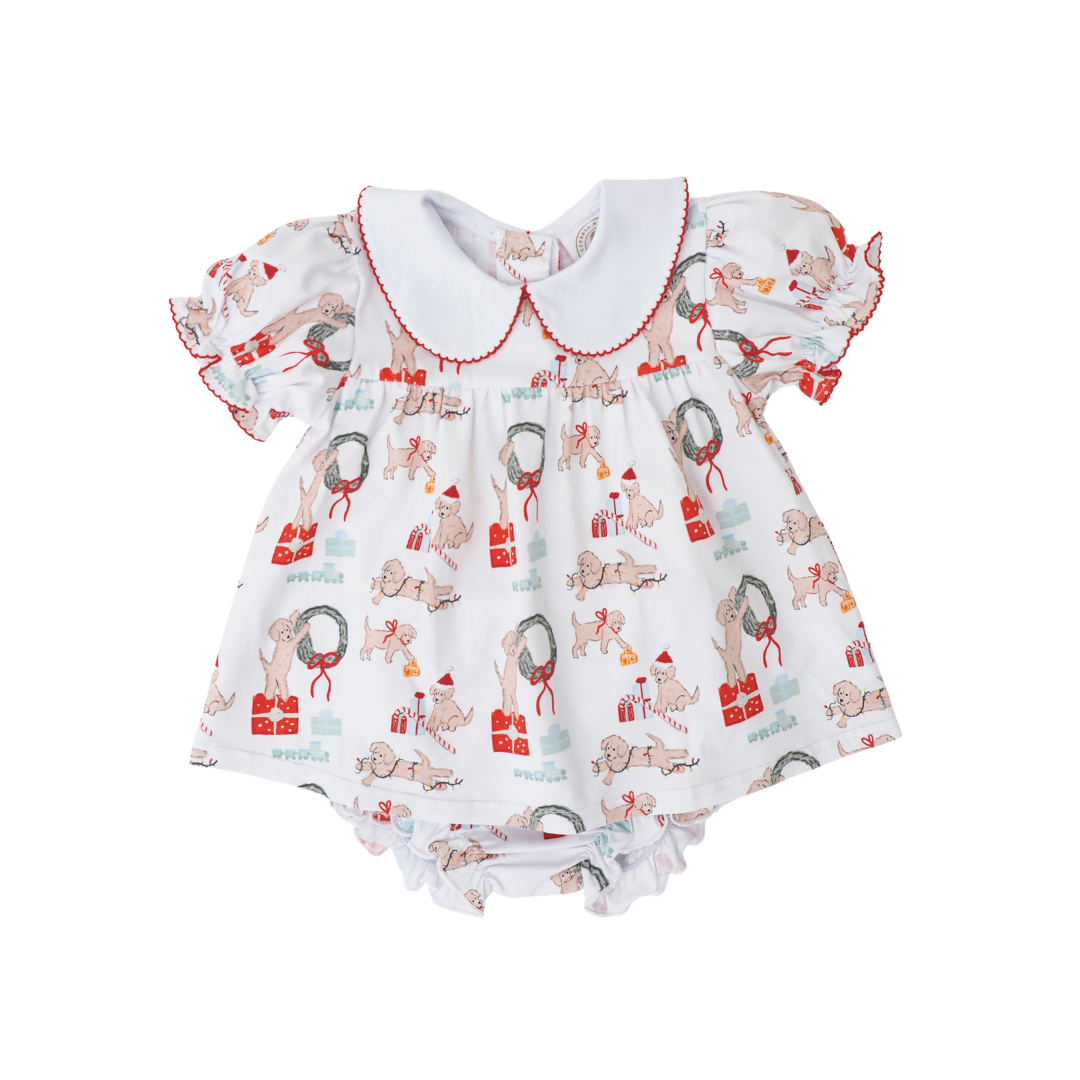 Santa Paws Collins Bloomer Set
