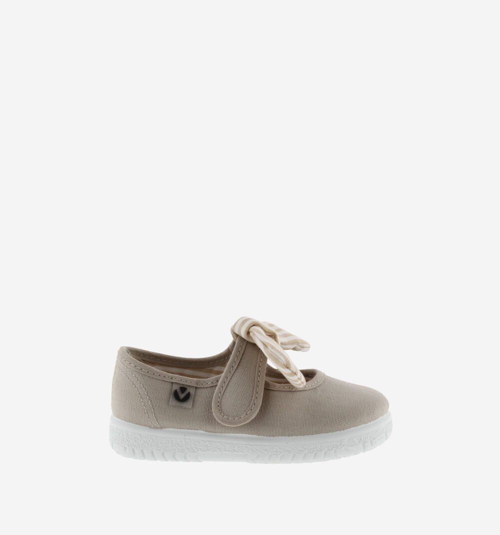 Beige Ojala Stripe Maryjane