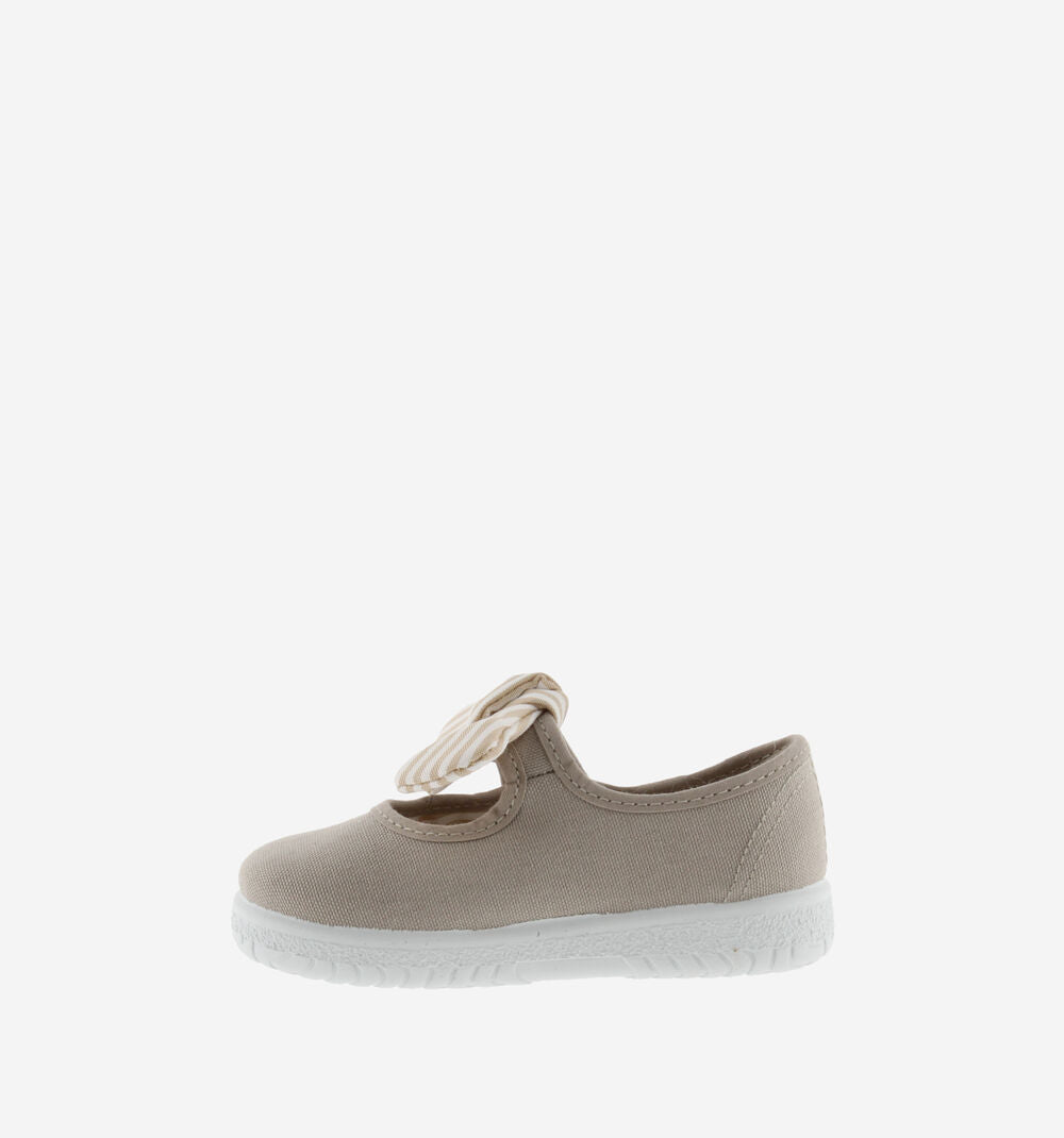 Beige Ojala Stripe Maryjane