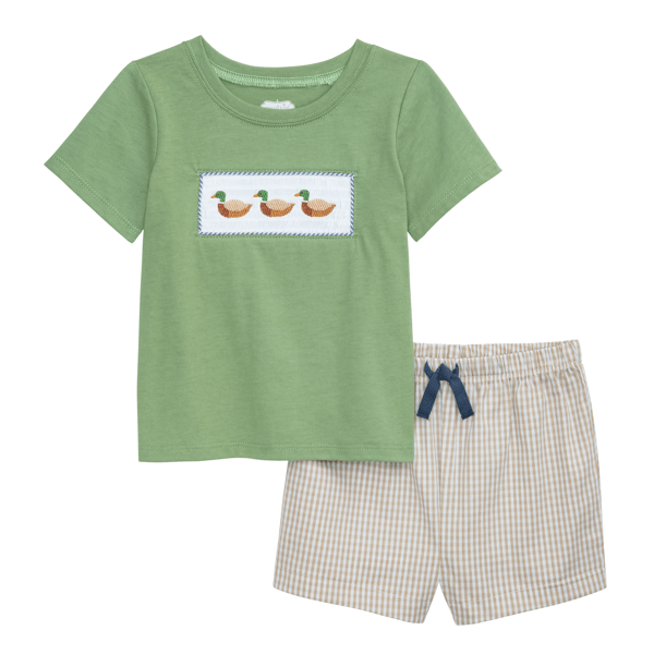 Duck Smock Short Set