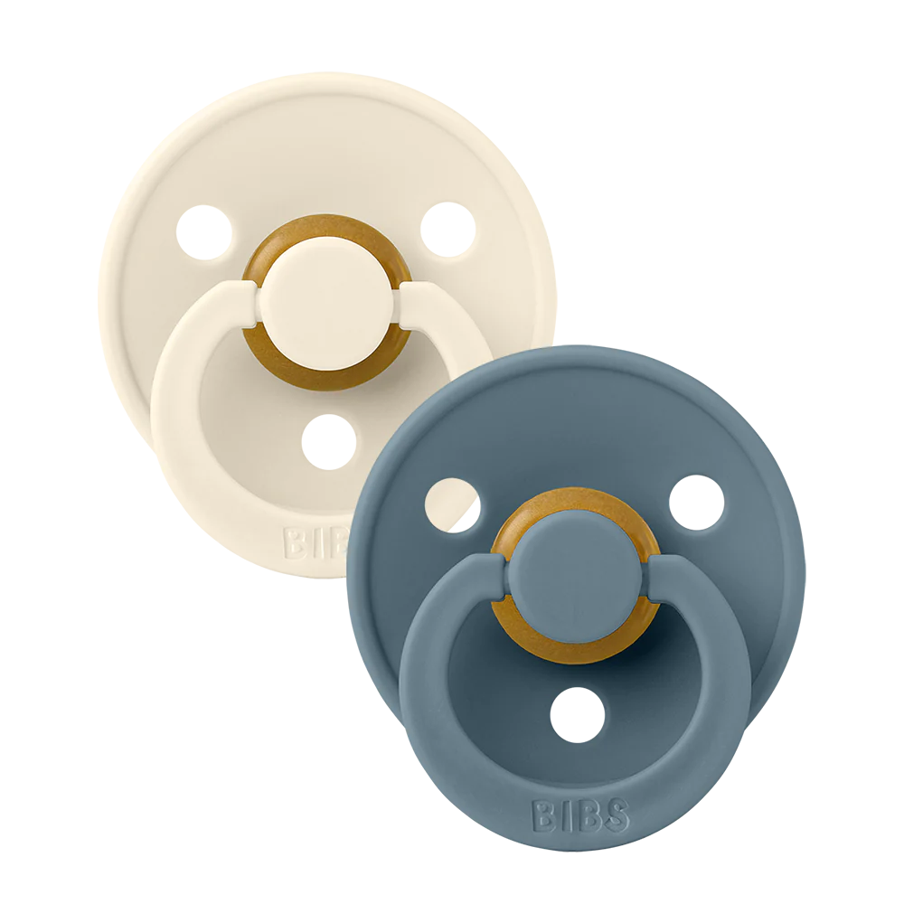 Bibs 2Pk 2Color Combo Pacifier