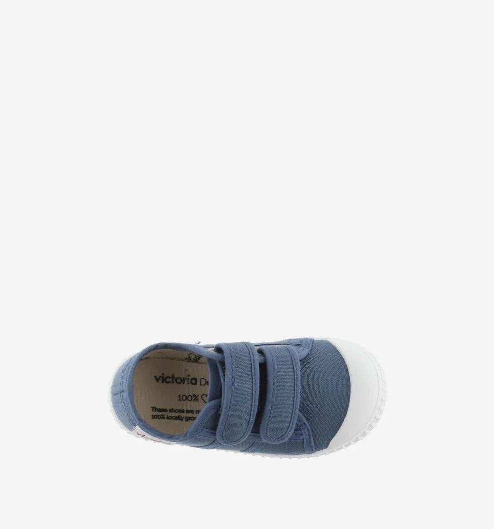 Jeans Double Velcro Canvas Shoe