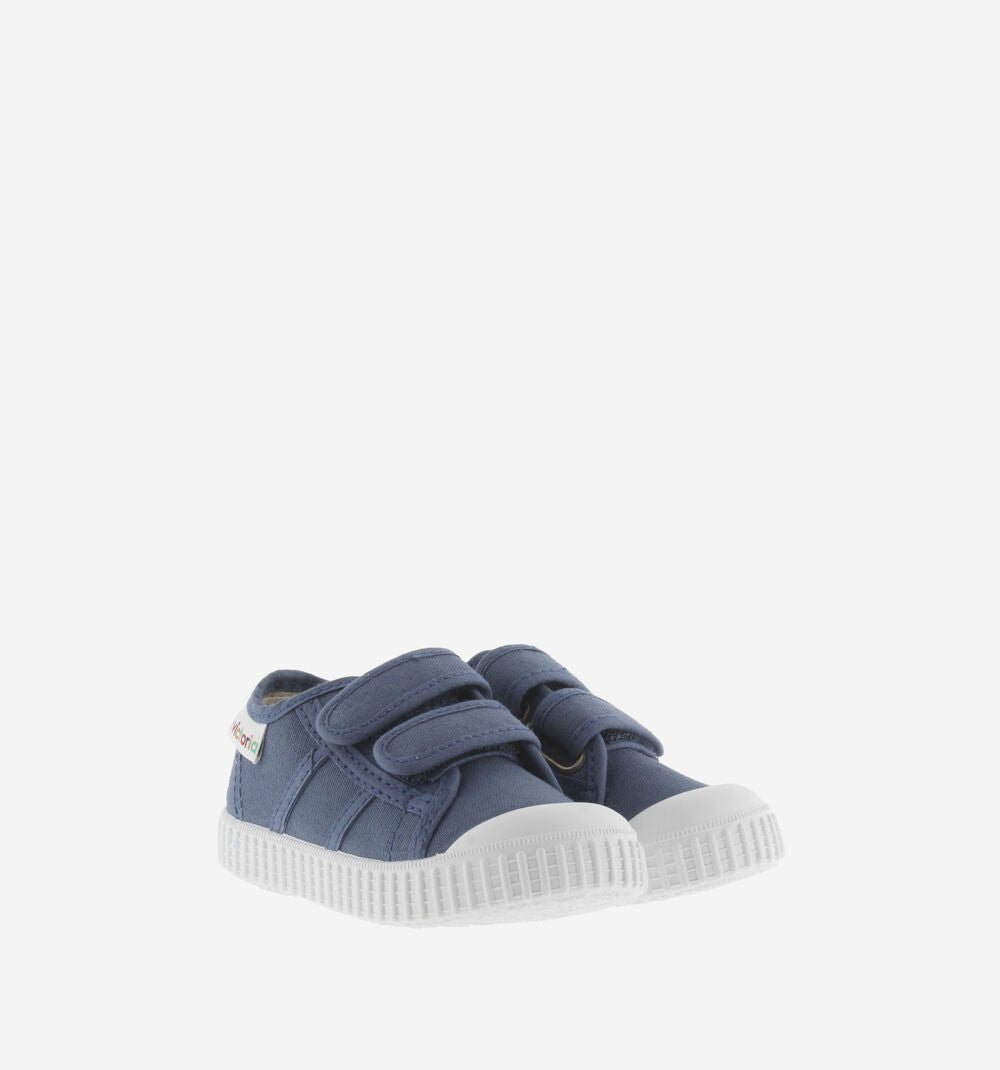 Jeans Double Velcro Canvas Shoe