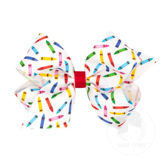 Medium GG School Theme Bow