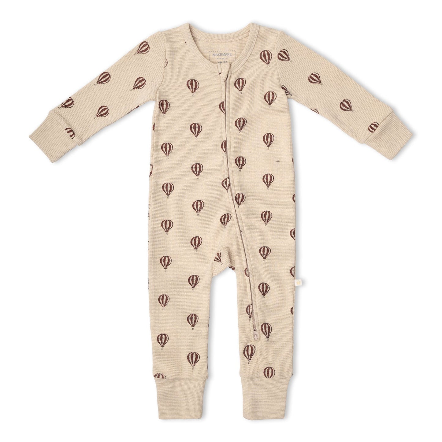 Ballon Voyage Organic 2Zip Romper