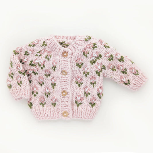 Bitty Blooms Blush Sweater