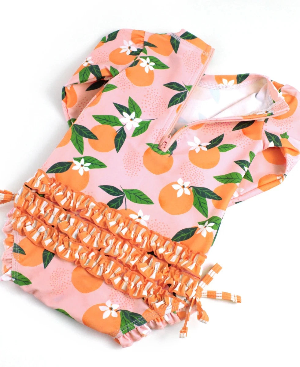 Orange You The Sweetest LS Rash Guard