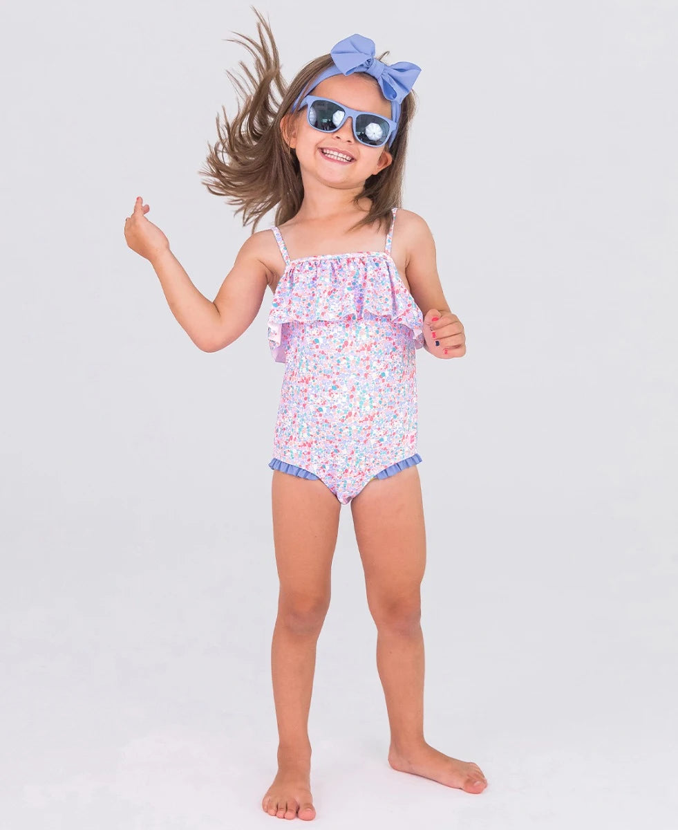 Sparkle Shimmer Ruffle One Piece