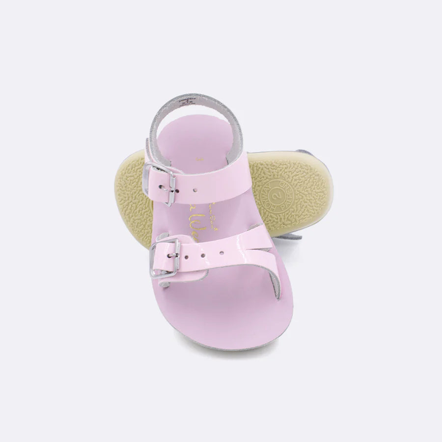 Shiny Pink Sea Wee Sandals