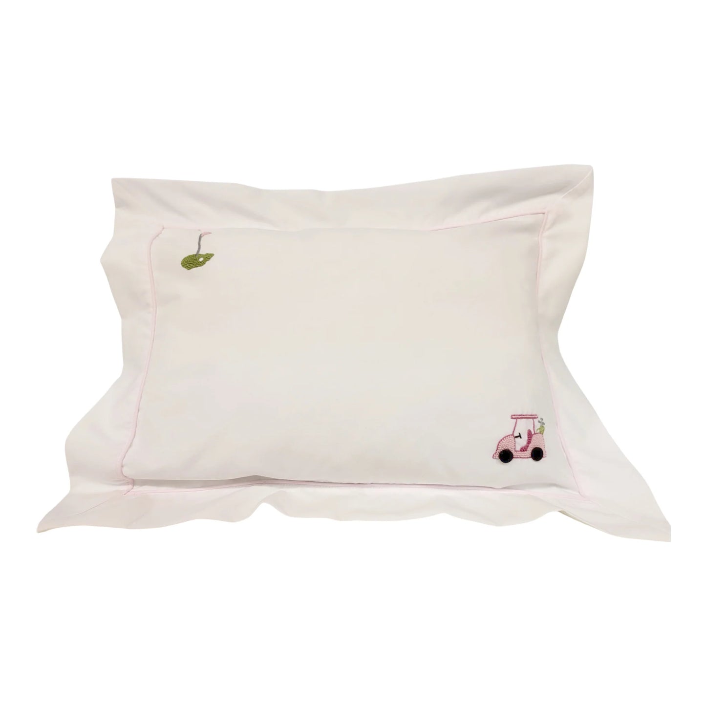 Pink Golf Pillowcase