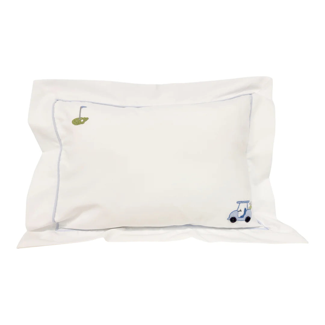 Blue Golf Pillowcase