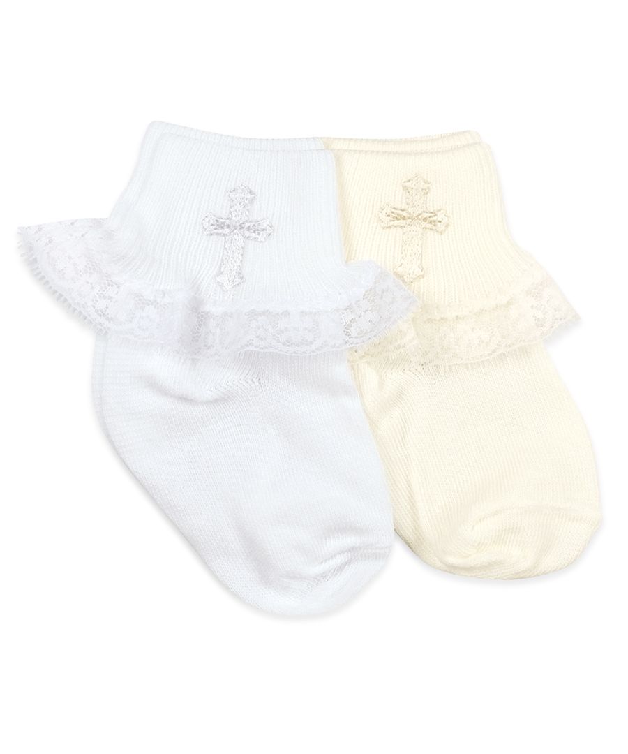 Lace Christening Socks