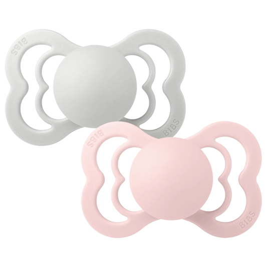 BIBS Supreme 2 PACK Haze/Blossom