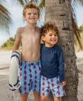 Navy LS Rash Guard