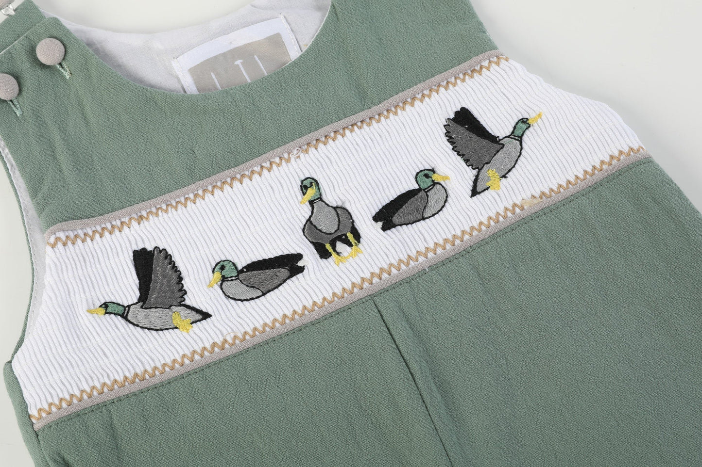 Sage Grn Mallard Overalls