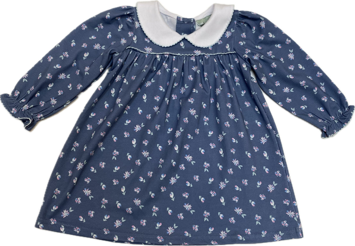 Dusty Blue Peter Pan Dress