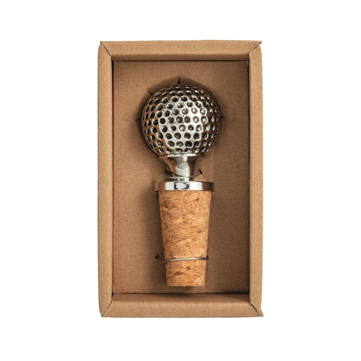 Golf Ball Bottle Stopper