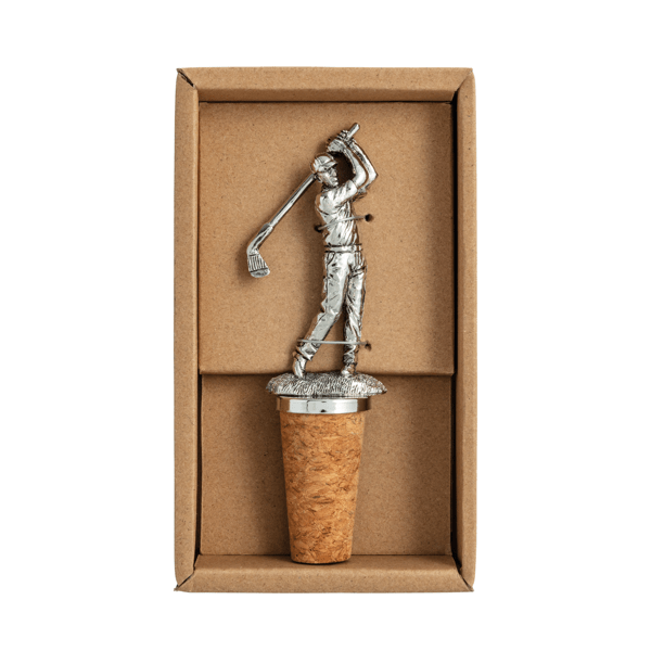 Golfer Bottle Stopper