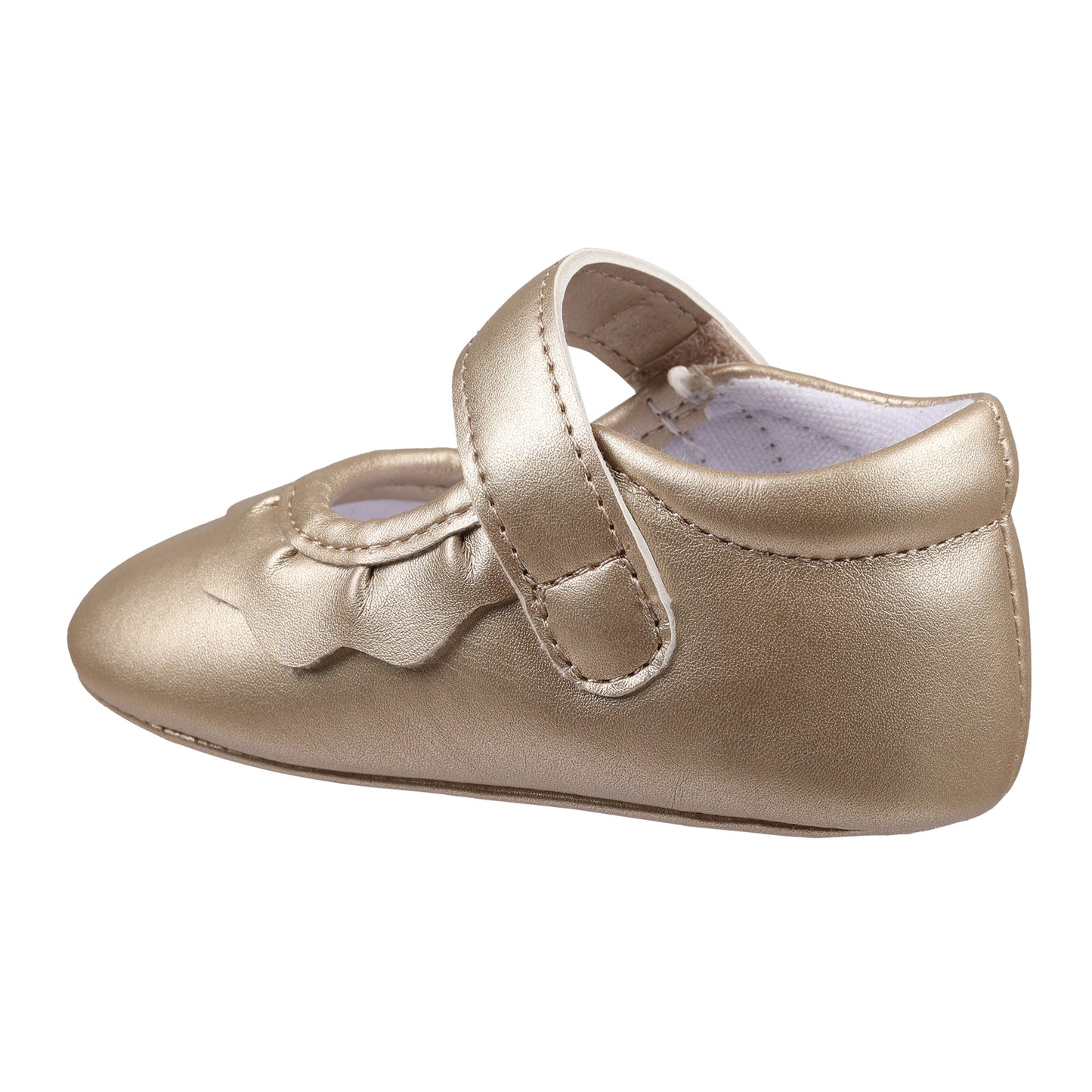 Gold Amina Crib Shoe
