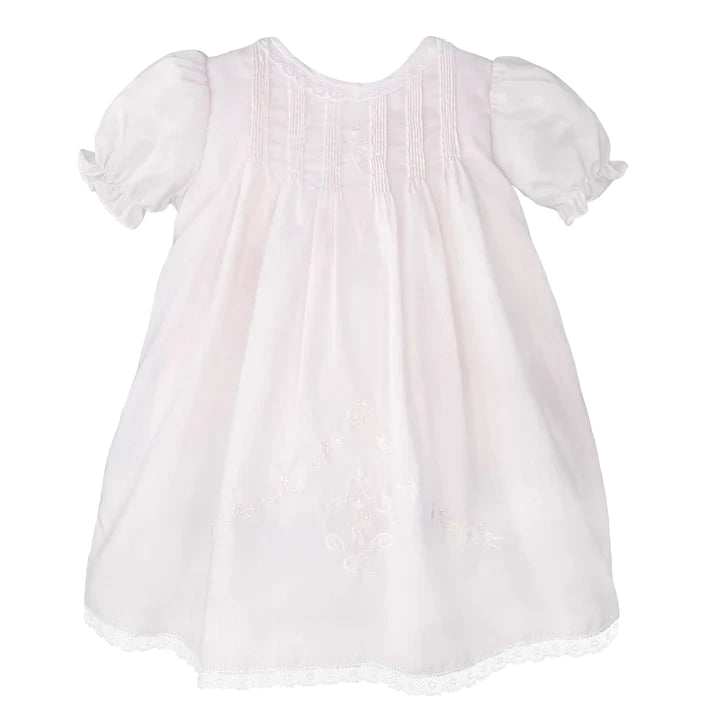 Lace Embroidered Heirloom Slip Dress