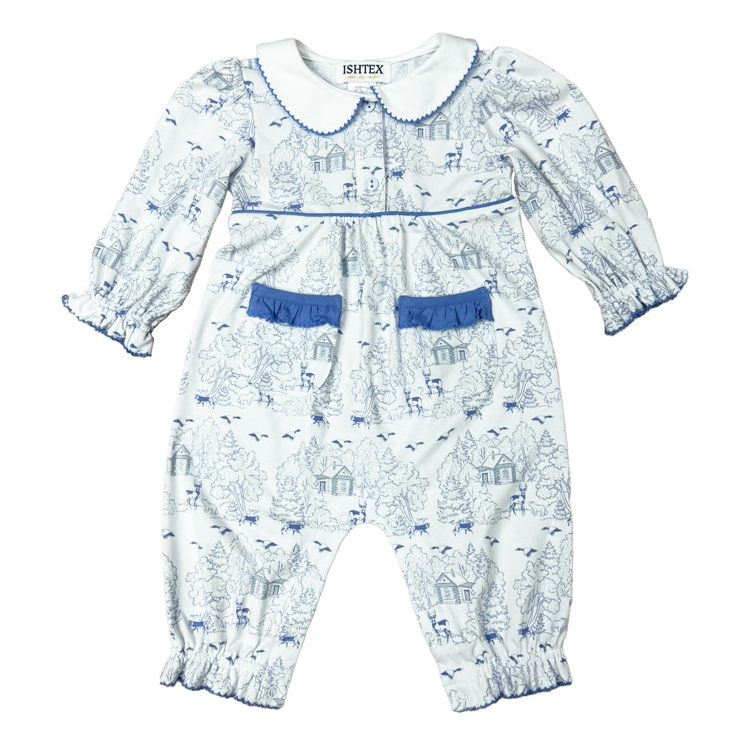 Log Cabin Romper