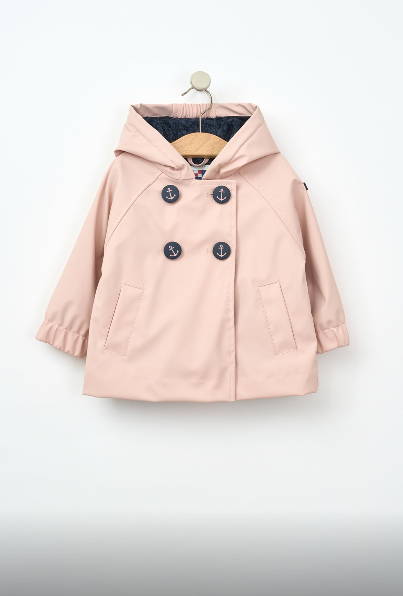 Double Button Fleece ROS Raincoat