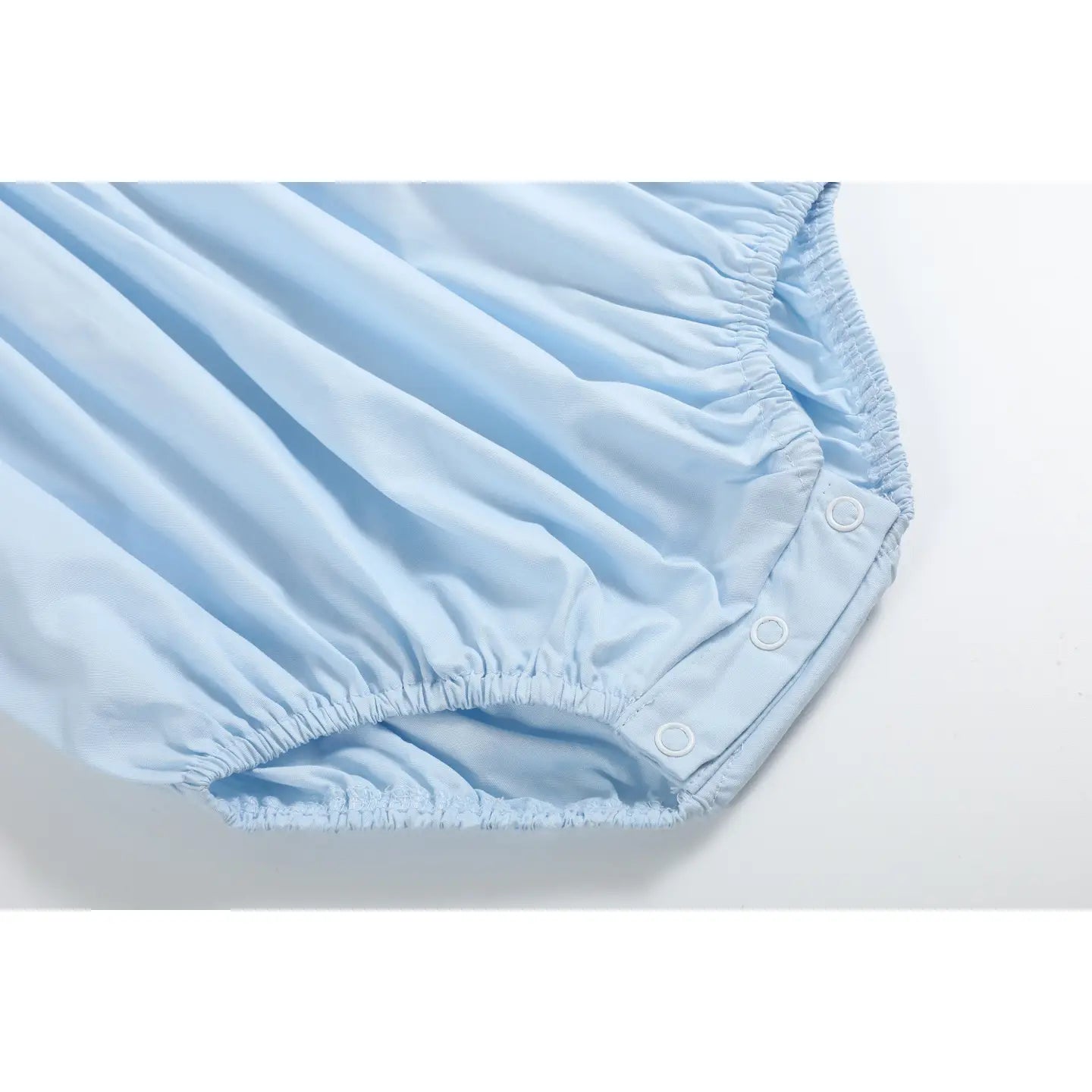 Blue & Pink Smocked Bubble