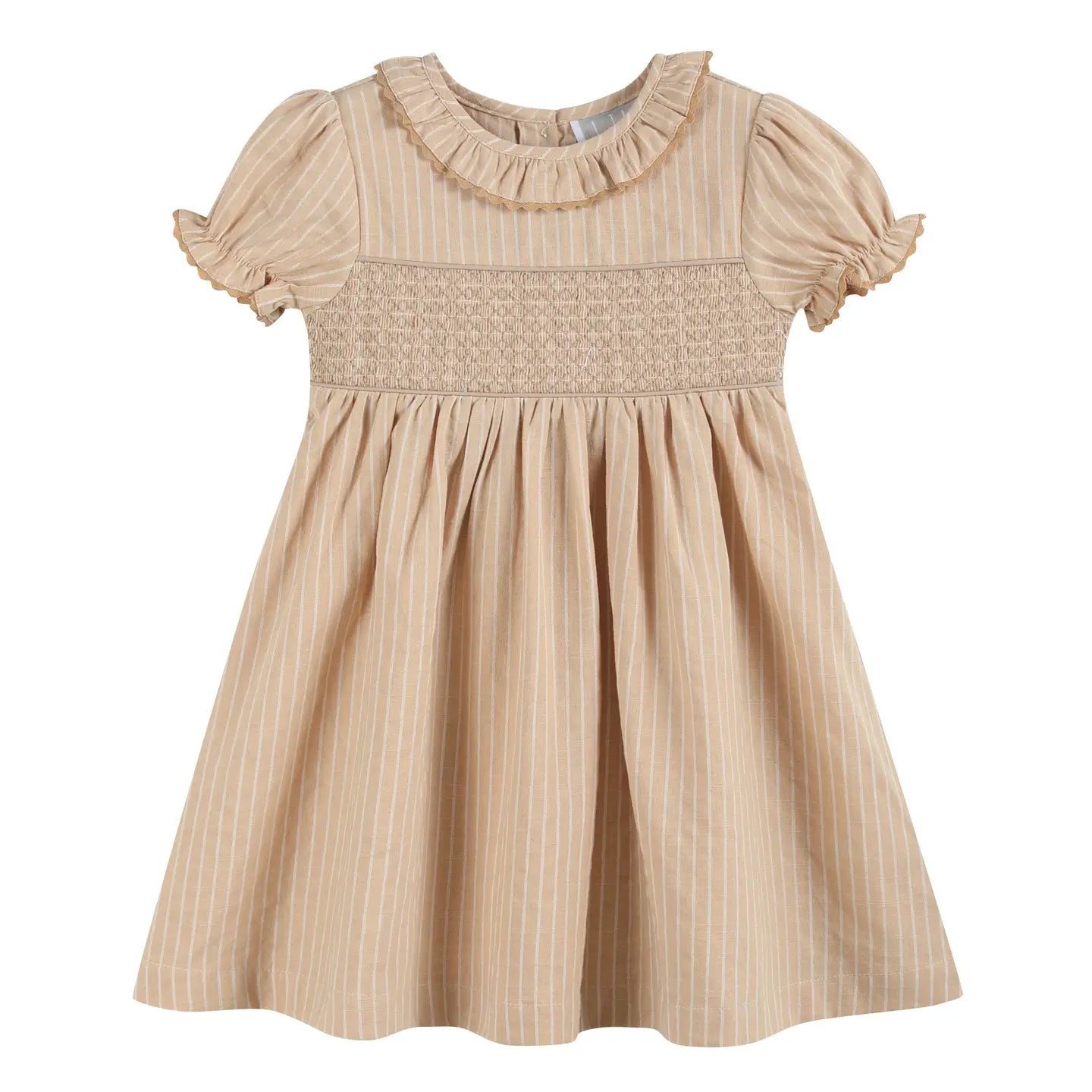 Light Brown Smock Dress 4 Light Brown Smock Dress 4
