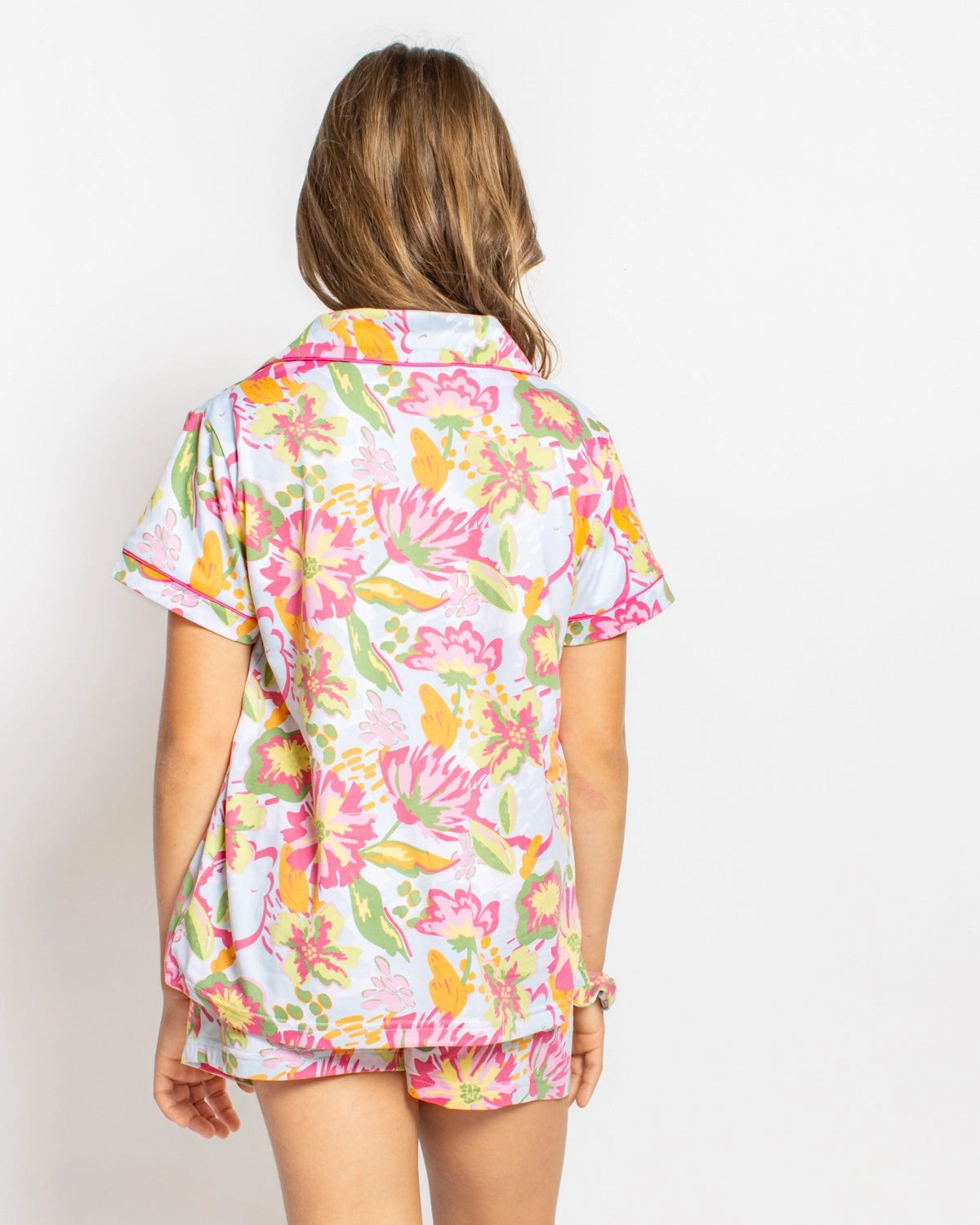 Short Summer Bouquet PJ Set