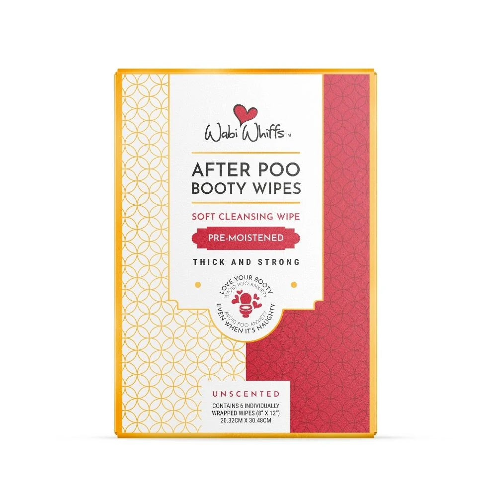 Booty Wipes 6ct Box