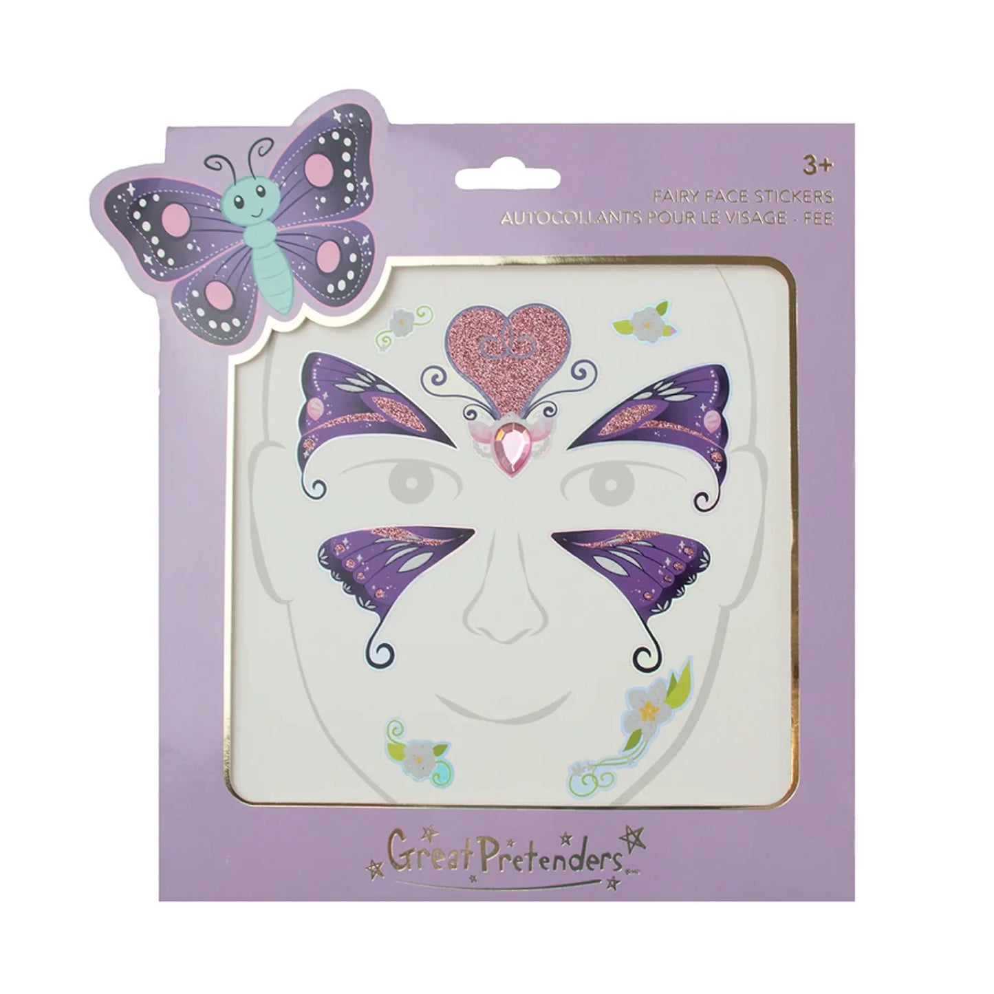 Butterfly Fairy Face Stickers