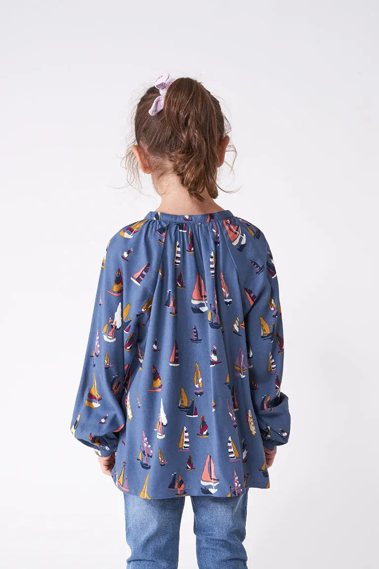 Sailboats Blouse