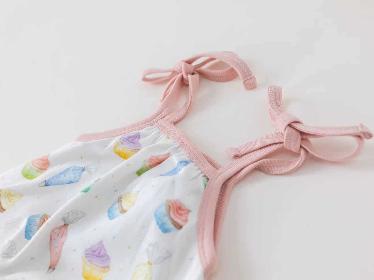 Frost Happiness Organic Tie Onesie