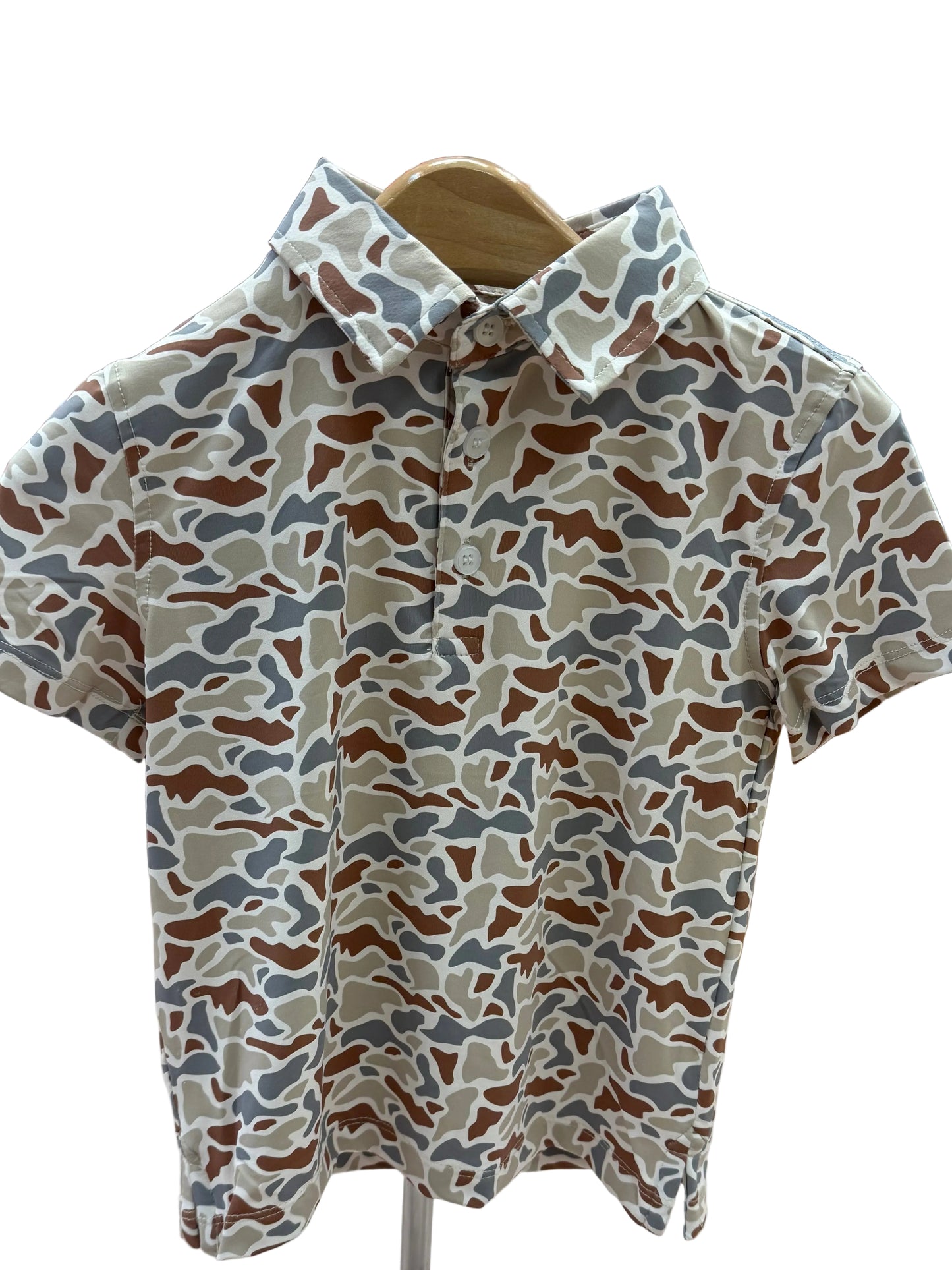 Woodland Camo Polo