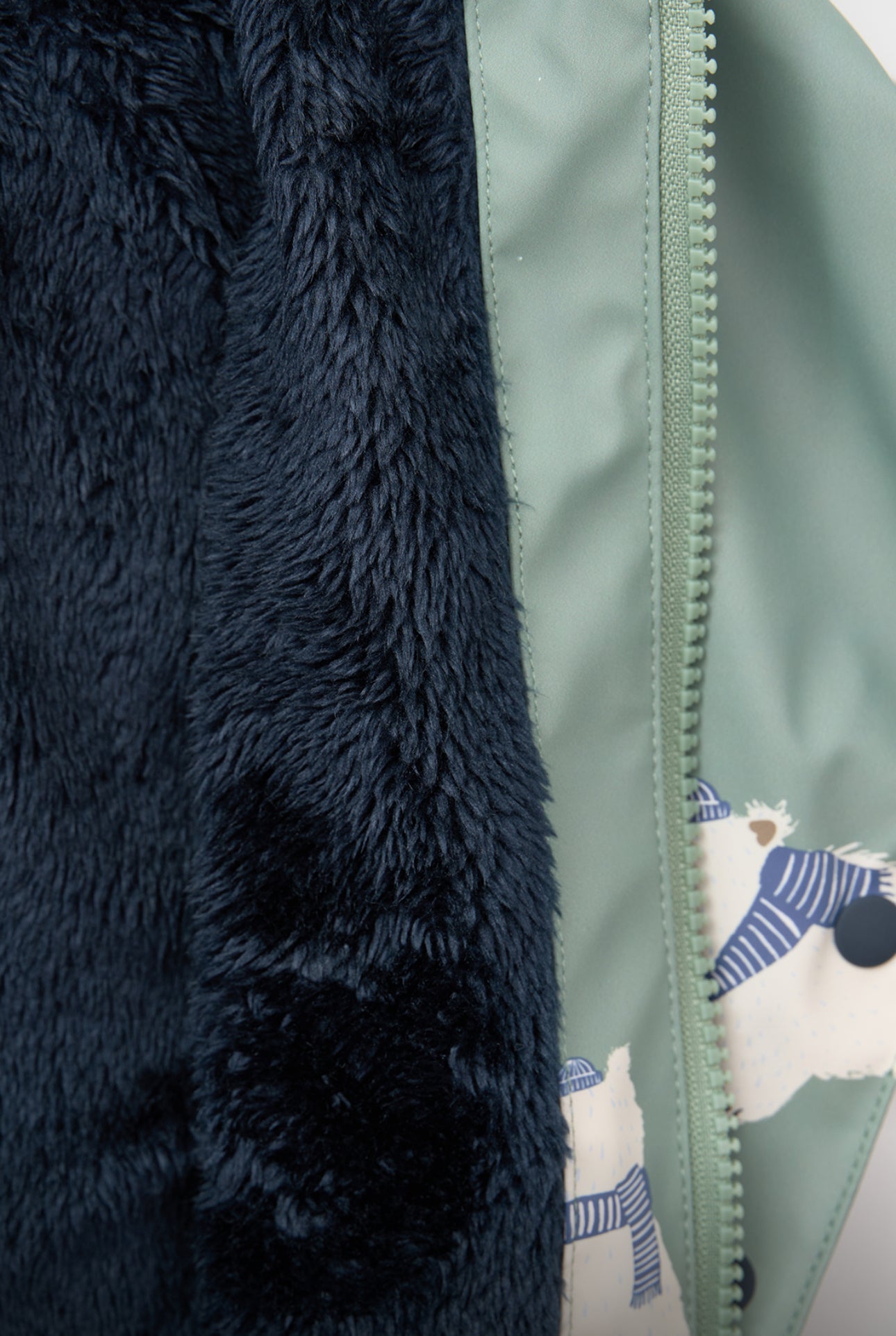 WHB Seagulls Fleece Coat