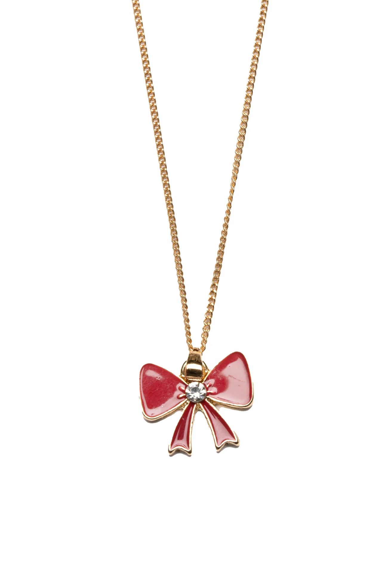Great Pretenders - Holiday Bow Necklace