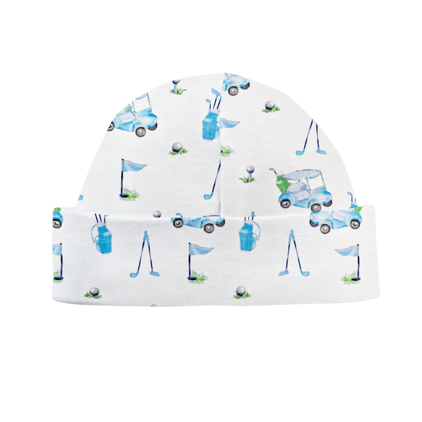 Lt Blue Golf Conv Gown & Hat