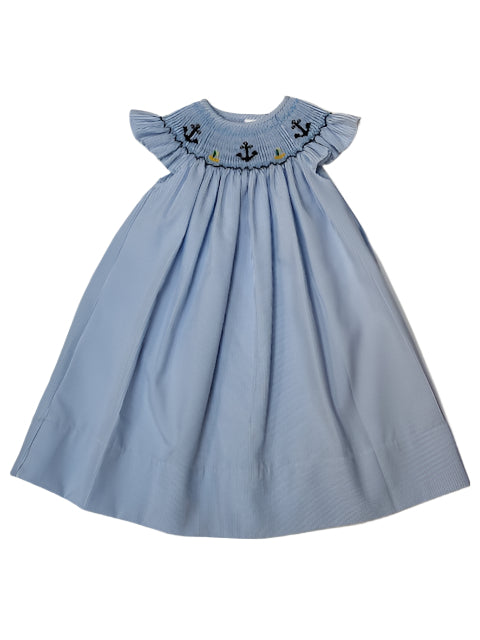 Anchor Angel Sleeve Dress