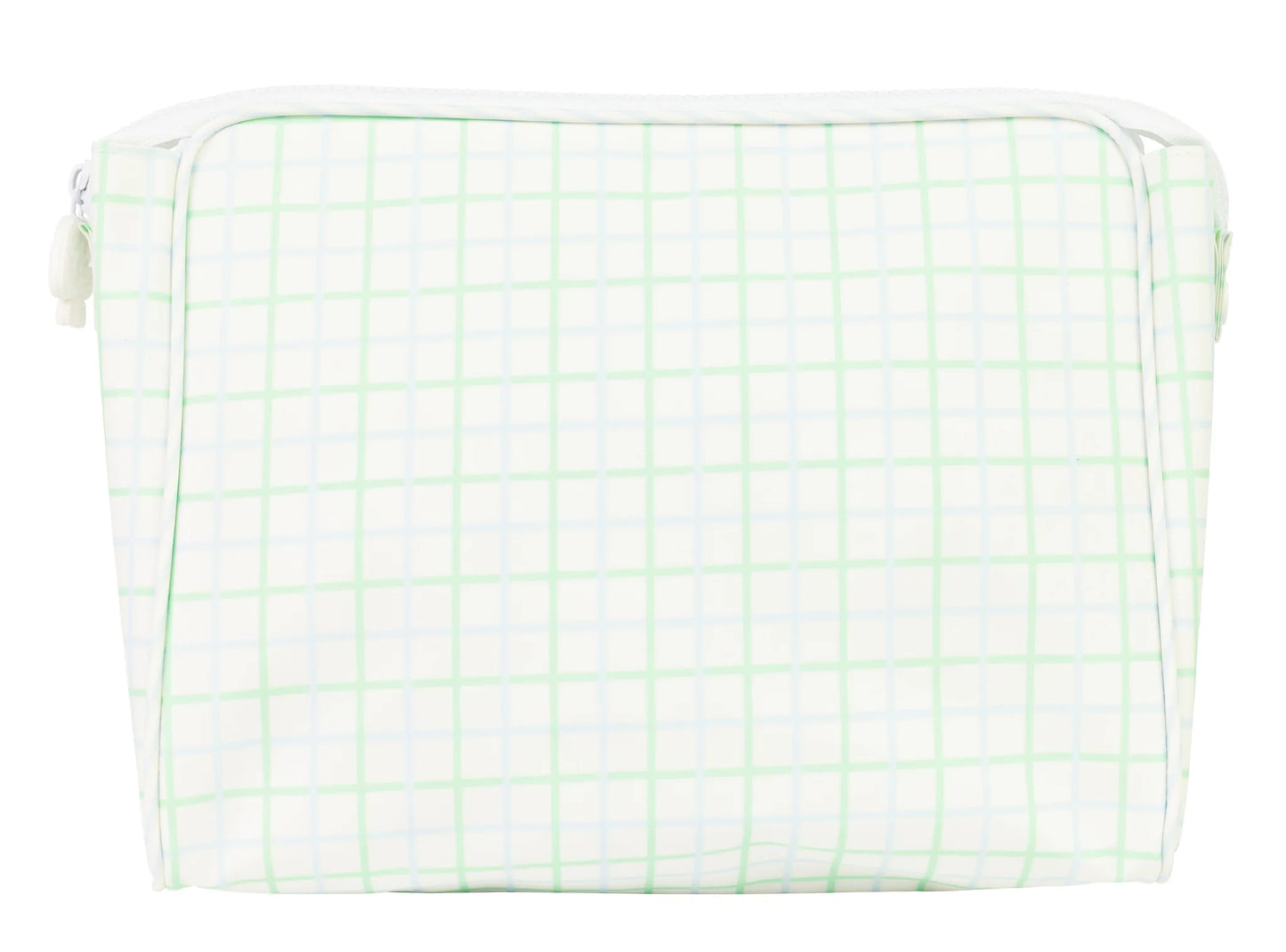 The Go Bag Blue Green Windowpane
