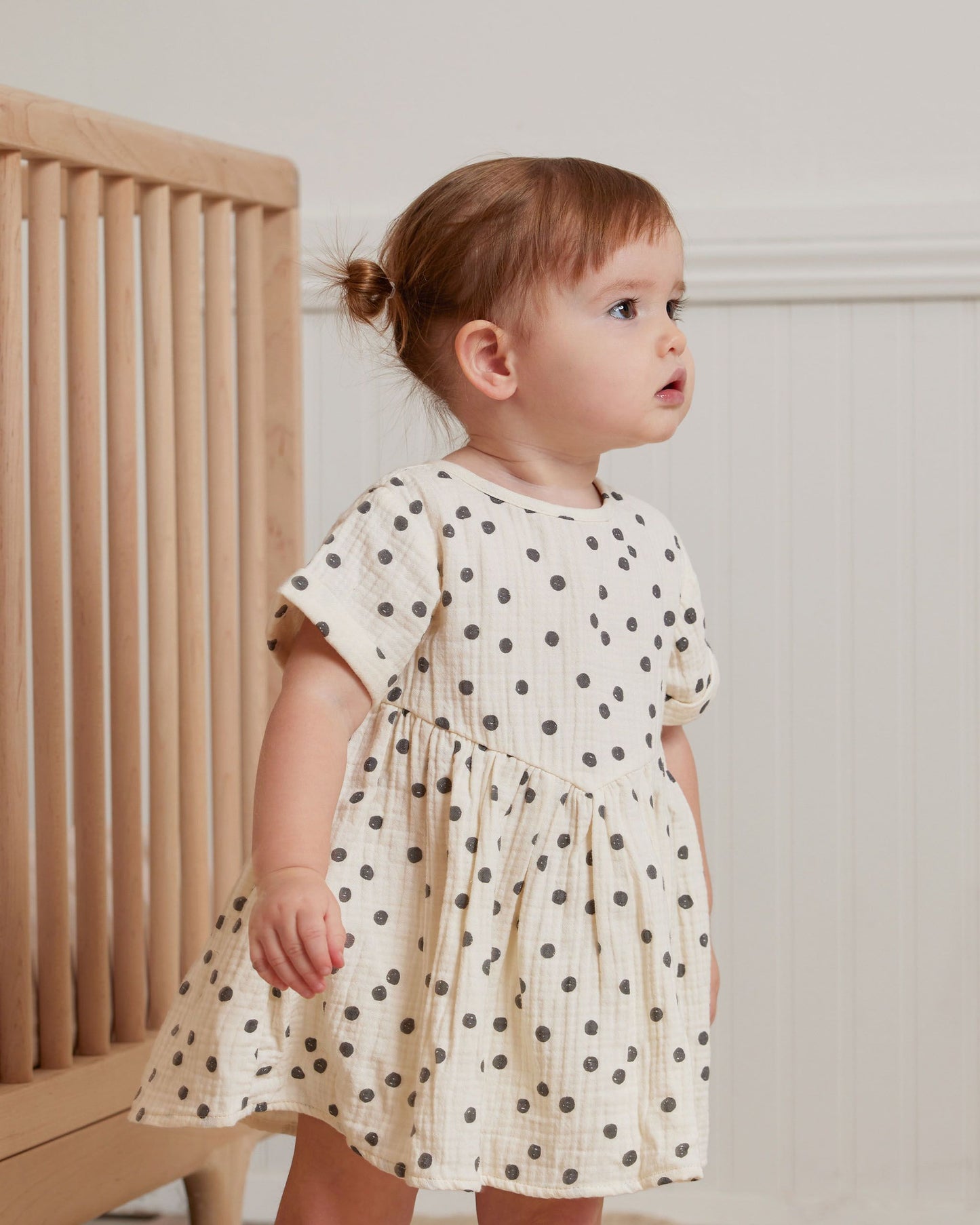 Navy Dot Brielle Dress