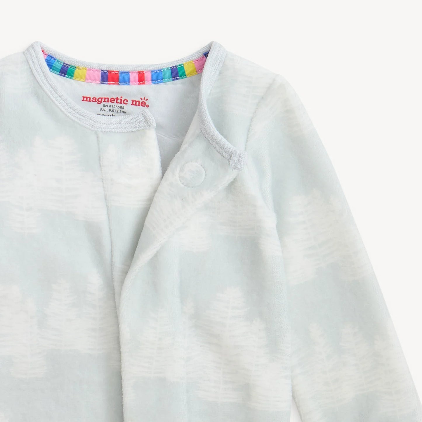 Birch Trees Velour Footie