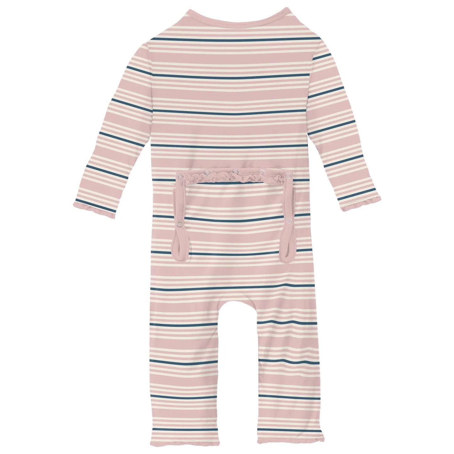 Flotsam Stripe Ruffle Zip C'All