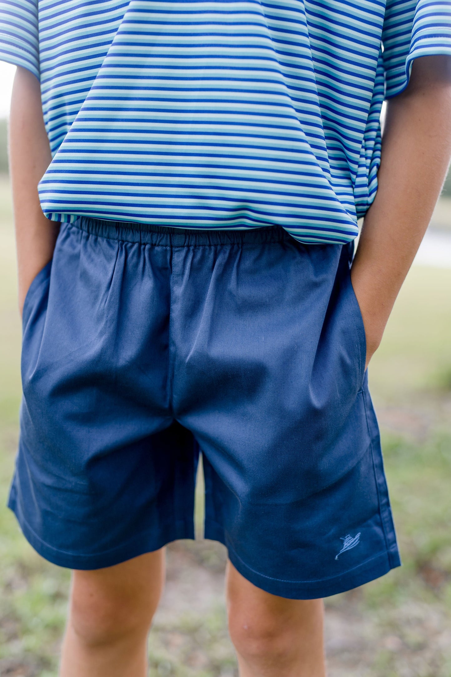 Navy Performance Play Shorts