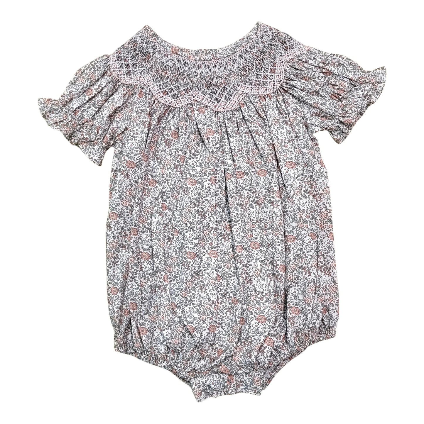 Sabrina Smocked Bubble