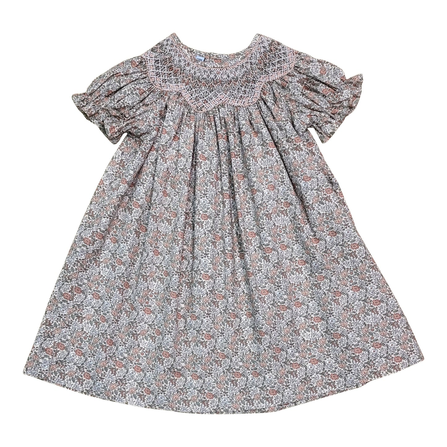 Sabrina Floral Smock Dress
