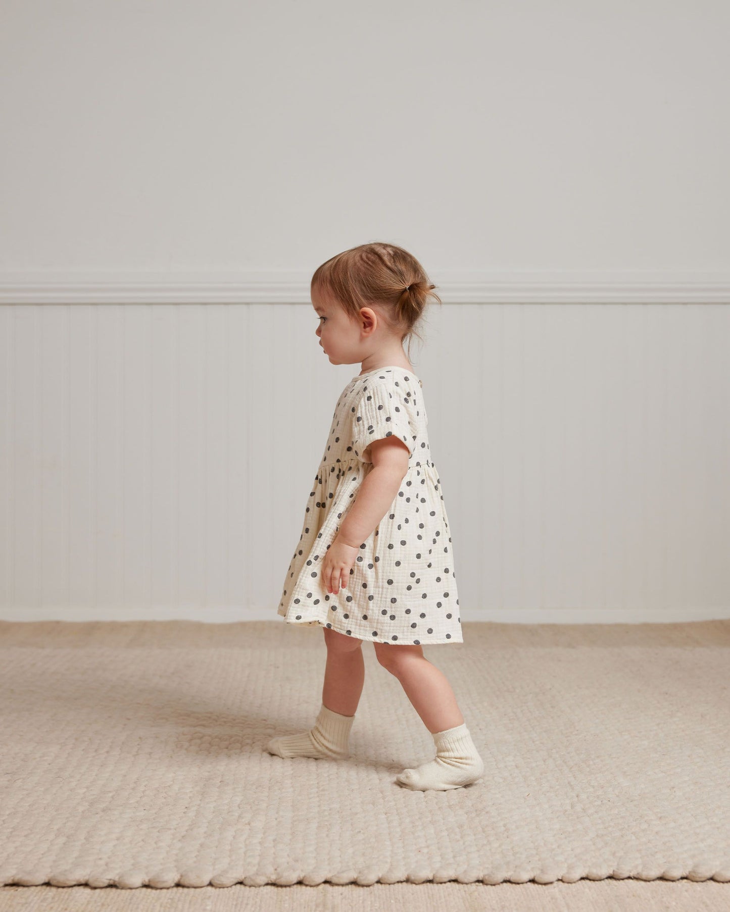 Navy Dot Brielle Dress
