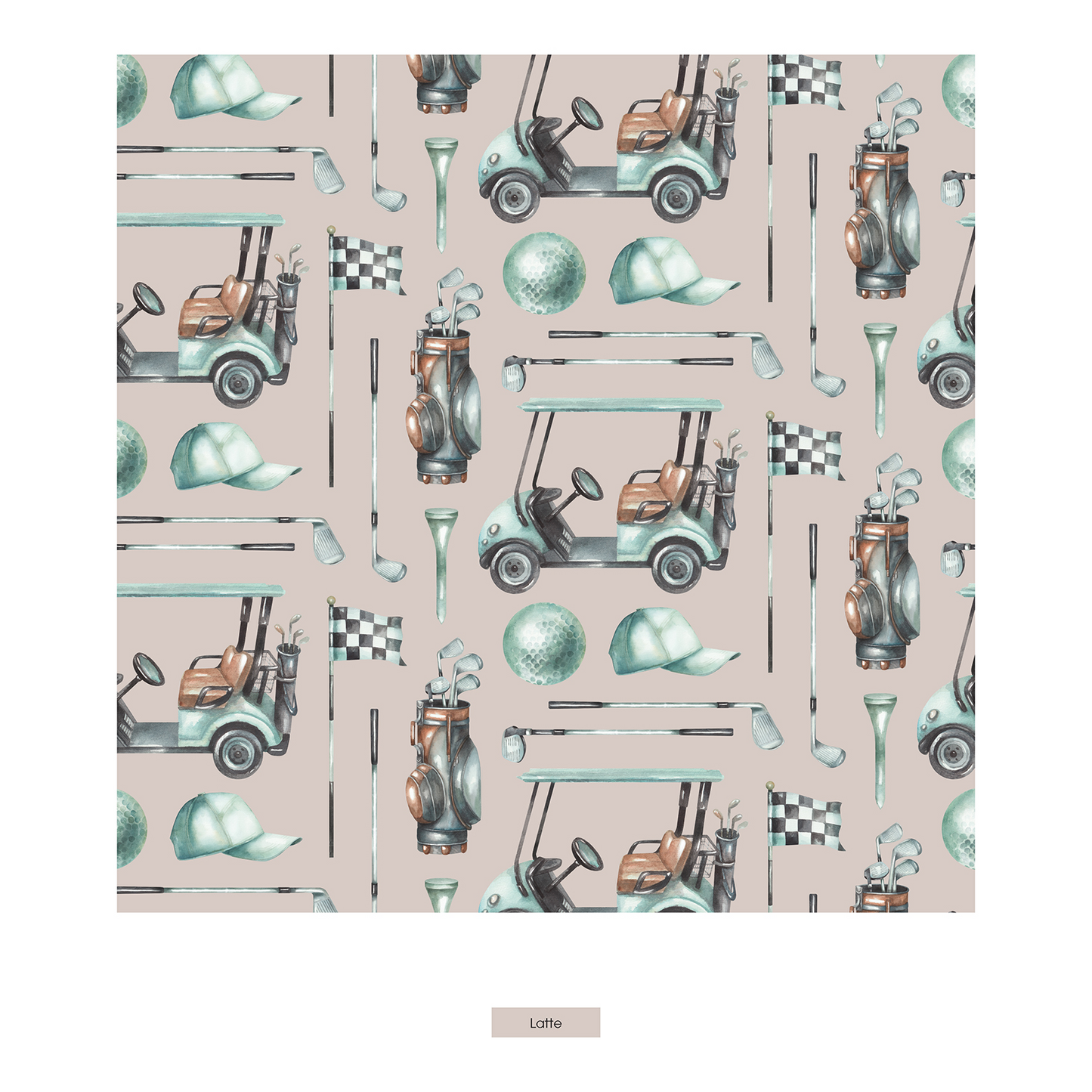 Latte Golf PJ Set