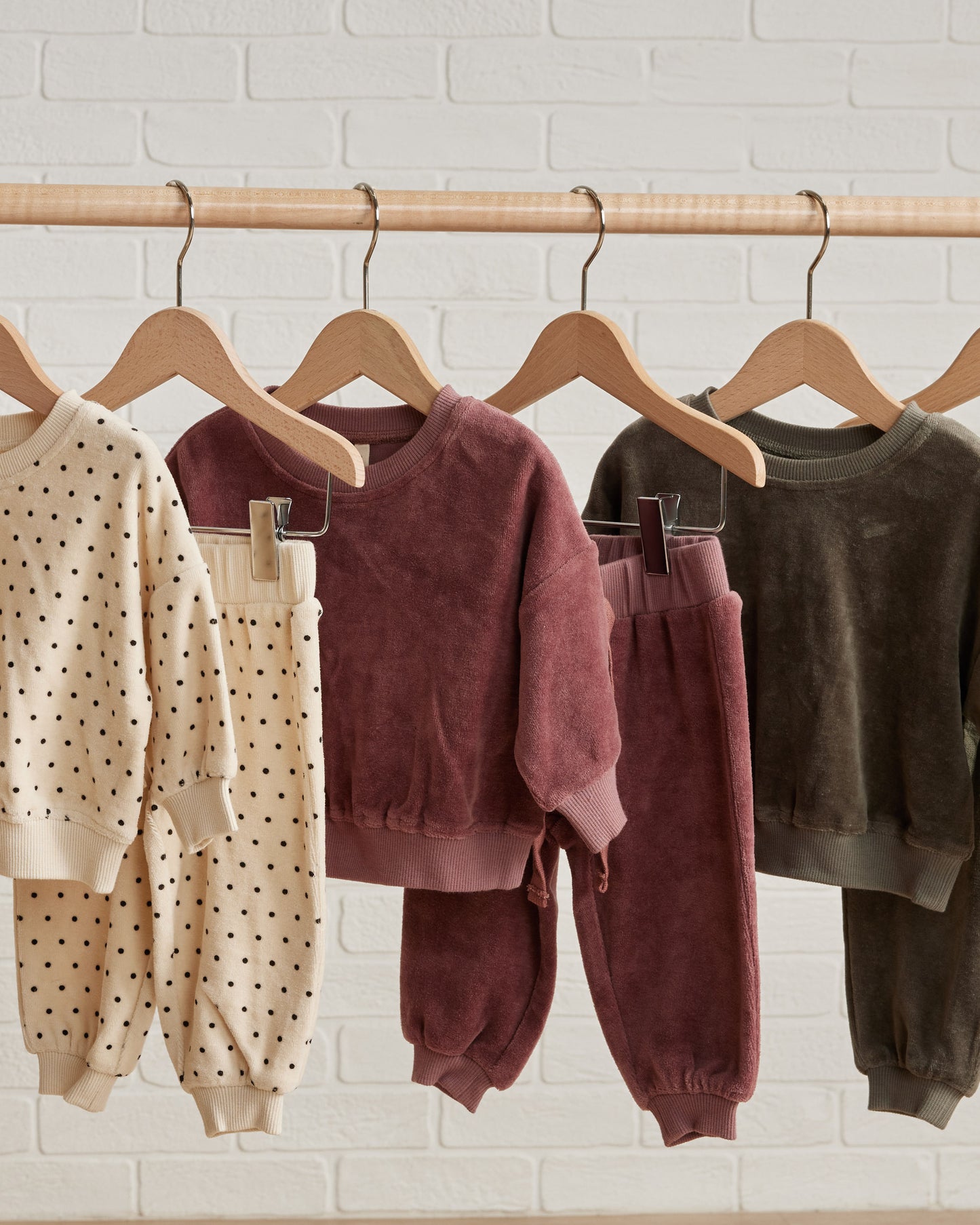 Velour Forest Relaxed Sweatshirt